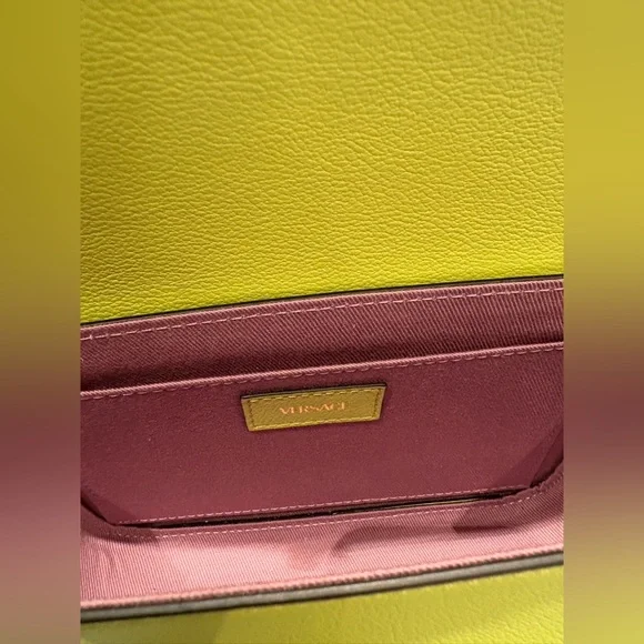 Versace Calfskin Medusa Palazzo Crossbody Bag NWT - Picture 11 of 11